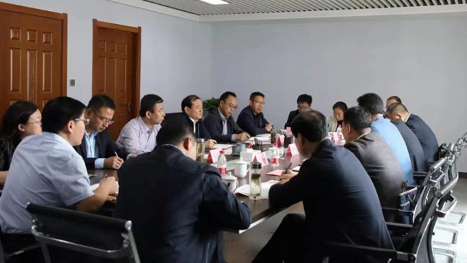 定西市市委副書記、市長戴超一行到訪甘肅文旅集團