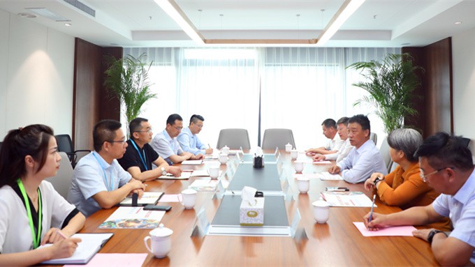 臨夏州委常委、宣傳部長王建華一行來甘肅文旅集團推介洽談文旅項目