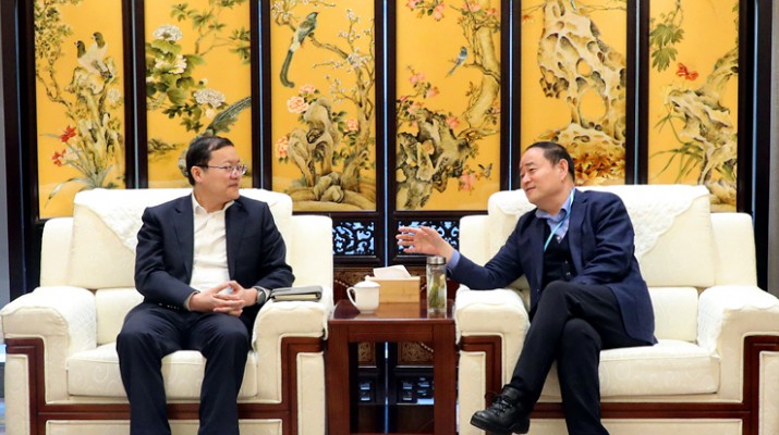 中國(guó)銀行甘肅省分行黨委書(shū)記、行長(zhǎng)王峰一行到訪(fǎng)甘肅文旅集團(tuán)